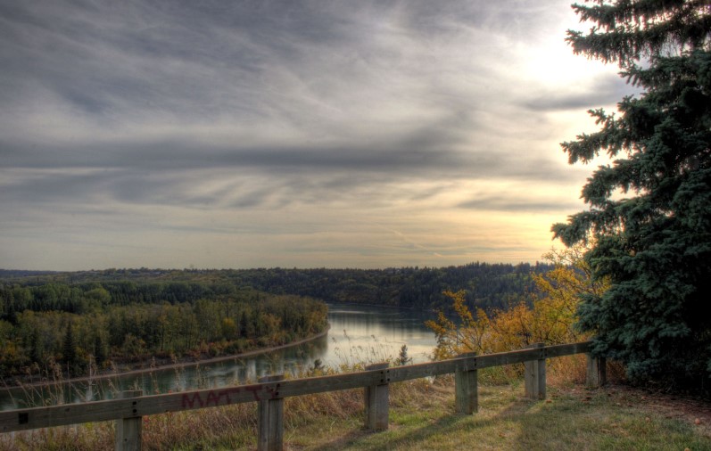 North Saskatchewan River Valley