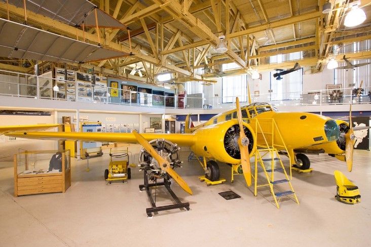 Museo del vuelo del hangar